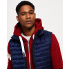 Hot-Selling-Men-Custom-Padded-Puffer-Double-Zipper-Vest-Gilt