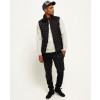 Hot-Selling-Men-Custom-Padded-Puffer-Double-Zipper-Vest-Gilt