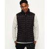 Hot-Selling-Men-Custom-Padded-Puffer-Double-Zipper-Vest-Gilt