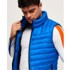 Hot-Selling-Men-Custom-Padded-Puffer-Double-Zipper-Vest-Gilt