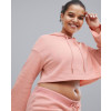 Hot-Selling-Long-Sleeve-Hooded-In-Blush-Crop-Top