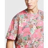 Latest-Design-Men-Oversized-Tropical-Print-T-Shirt