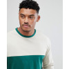 Long-Sleeve-Crew-Neck-With-Colour-Block-Stylish-Sports-T-Shirt