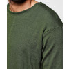 Long-Sleeve-Green-Stylish-Ribbed-Curved-Hem-Sport-T-Shirt