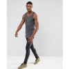 Longline-Gym-Muscle-Vest-With-Bound-Hem-In-Grey-Tank-Top