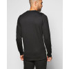 Men-Slim-Fit-Black-Crew-Neck-Sweatshirt
