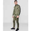 Men-Stylish-Skinny-Contrast-Panel-Hooded-Tracksuit