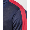 Muscle-Fit-Bomber-Jacket-With-Side-Stripe-in-Red-Varsity-Jacket