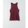 New-Maroon-High-Neck-Cotton-Tank-Top
