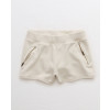 New-Stylish-Women-Fleece-Zipper-Pocket-Short