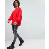 Oversized-Sweatshirt-With-Lace-Up-Side-Split