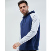 Pullover-With-Nep-Raglan-Sleeves-In-Navy-Hoodie