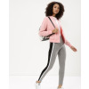 Women-Pink-Satin-Cropped-Bomber-Varsity-Jacket
