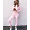 Women-Tracksuit-Cropped-Tops-Pullover-Hoodies-Drawstring-Pants-Patchwork-Sport-Running-Fitness-Suit