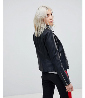 Only-Leather-Look-Biker-Jacket