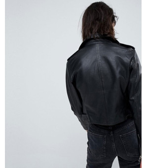 Women-Short-Leather-Biker-Jacket
