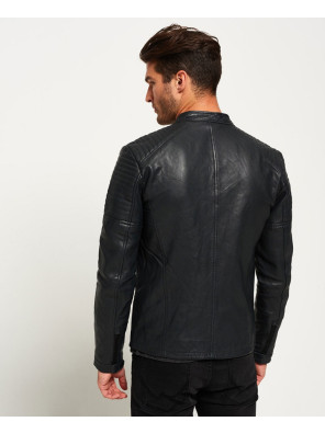 Custom-Biker-Leather-Quilt-Racer-Jacket