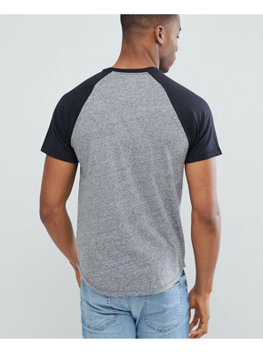 Gym-Slim-Fit-Men-Baseball-Raglan-in-Grey-T-Shirt