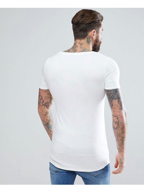 Hot-Selling-Men-Fashion-Sports-Muscle-Fit-With-Deep-Scoop-And-Curved-Hem-T-Shirt