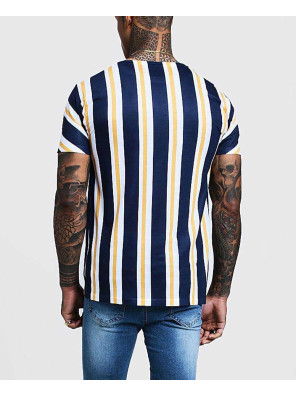 Men-New-Trendy-Stripes-Sublimation-Printed-T-Shirt