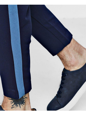 Navy-Blue-Taped-Skinny-Fit-Stretch-Trousers