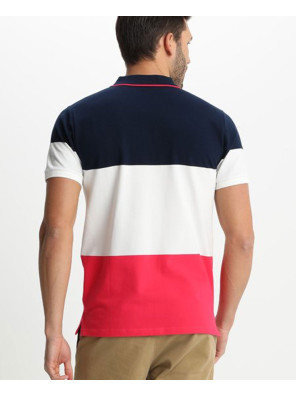 New-Stylish-Men-Colour-Block-Polo-shirt