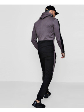 Skinny-Contrast-Hooded-Tracksuit