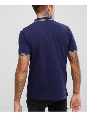 Tipped-Polo-Shirt-In-Navy