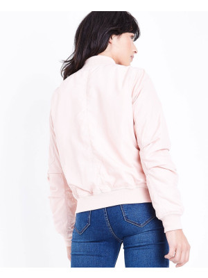 Blue-Vanilla-Pale-Pink-Satin-Bomber-Varsity-Jacket