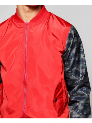 Lined-Nylon-Bomber-Jacket-With-Camo-Sleeves-Varsity-Jacket