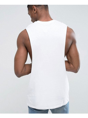 Longline-Sleeveless-With-Extreme-Dropped-Armhole-Tank-Top