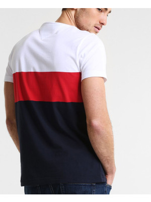 New-Stylish-Men-Colour-Block-Custom-T-Shirt