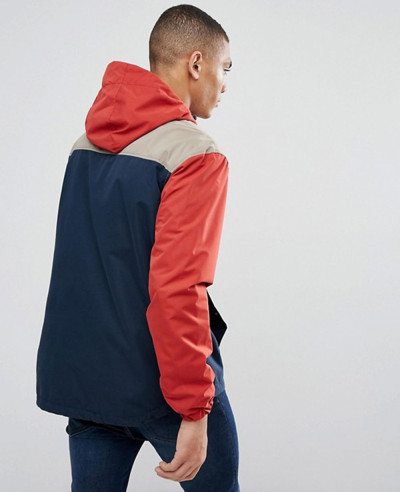 About Apparels On High Quality Men Originals Overhead Windbreaker Jacket