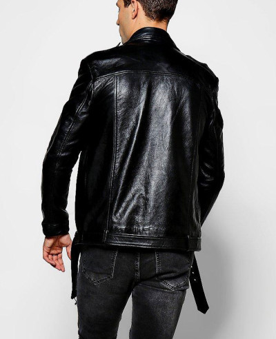 Black-Real-Leather-Biker-Jacket