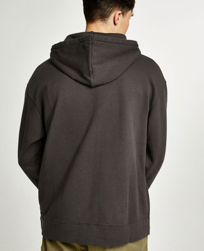 Brown Pocket Pullover Stylish Hoodie