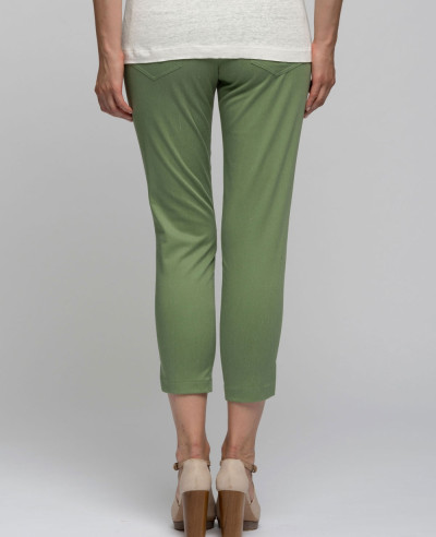 Capri Pants Cotton Twill Jogging Trousers