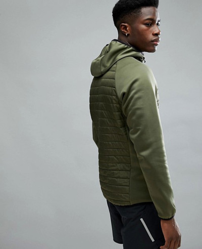 Core-Performance-Multi-Green-Padded-Jacket