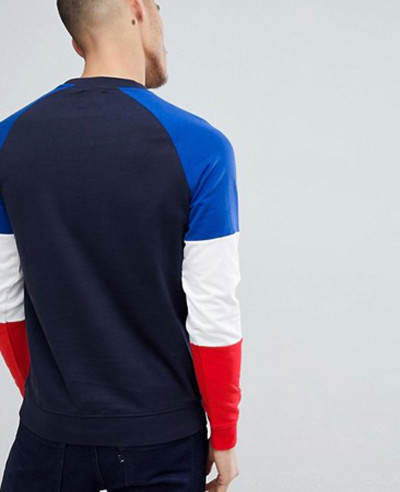 Crew-Neck-Sweat-With-Contrast-Colour-Block-Sleeves