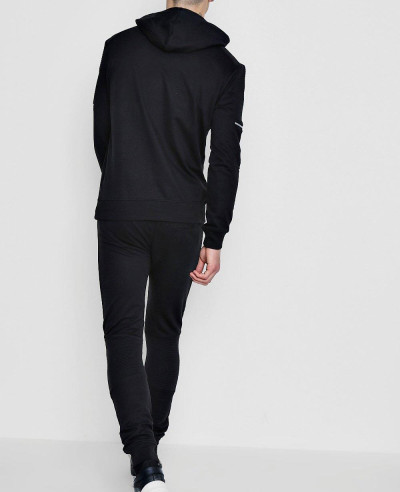 High-Quality-Men-Black-Skinny-Fit-Biker-Tracksuit