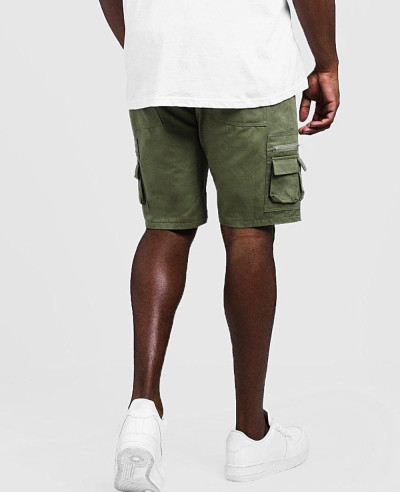 High Quality Men Utility Shorts With Elasticated Waist Band