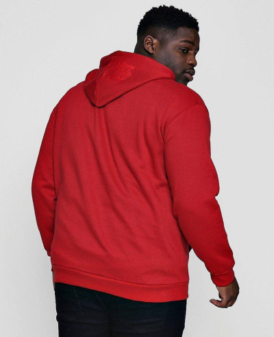 Hot Selling Men Big And Tall Hoodie In Fleece