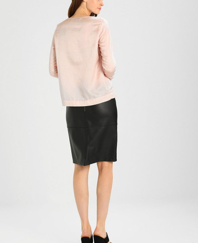 Hot-Selling-Women-Custom-Leather-Pencil-Skirt