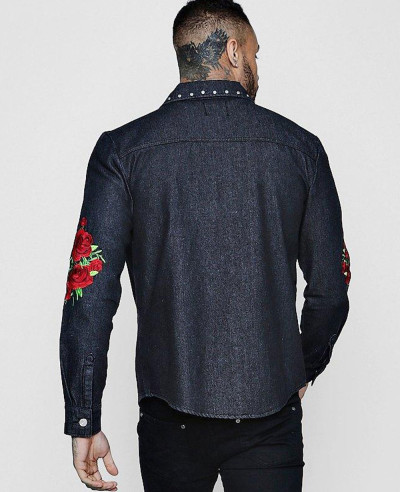 Long-Sleeve-Rose-Embroidered-Denim-Shacket