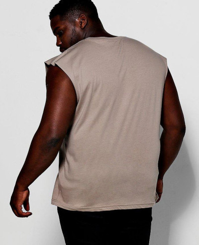 Men Big And Tall Basic Tank Vest