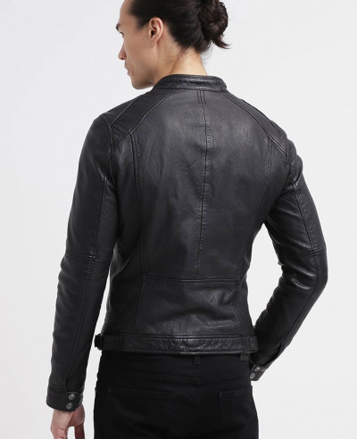 Men-Biker-Stylish-Classic-Leather-Jacket