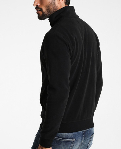 Men Black Most Selling Fleece Jacket