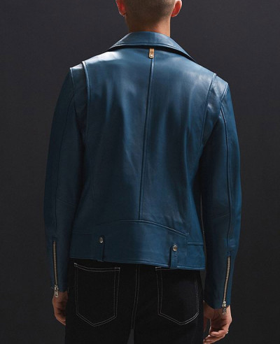 Men-Blue-High-Class-Biker-Real-Leather-Moto-Jacket