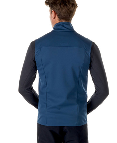 Men-Blue-Softshell-Vest