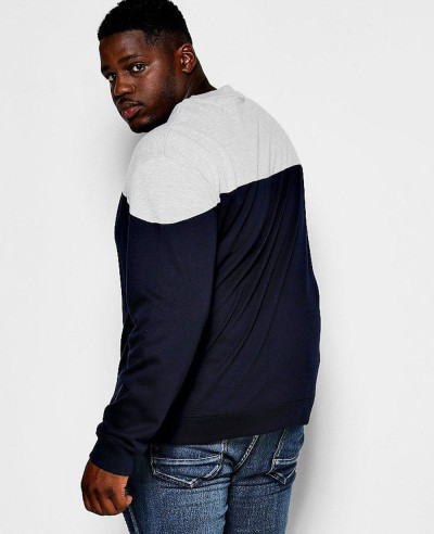 Men-Hot-Selling-Big-And-Tall-Colour-Block-Sweatshirt