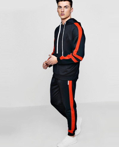 Men Hot Selling Custom Oversized Tracksuit In Tricots